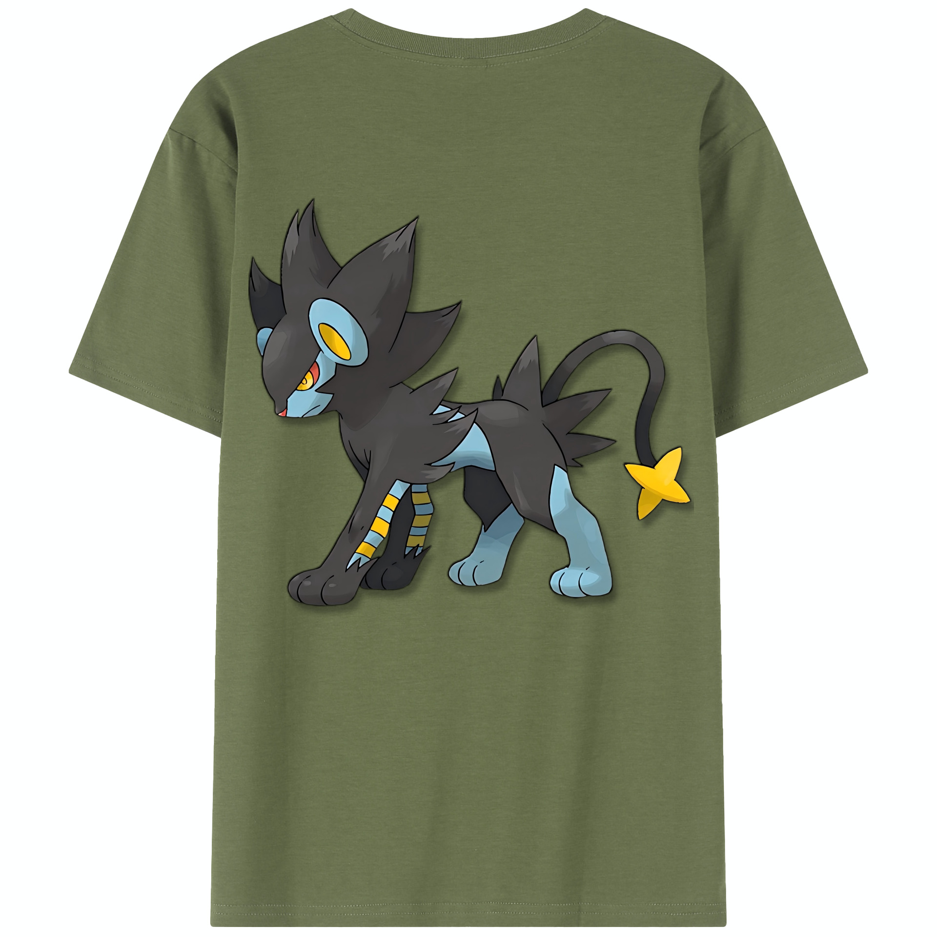 （画像用） Digimon デジタルモンスター/デジモン 綿100％半袖Tシャツ（背面プリント）